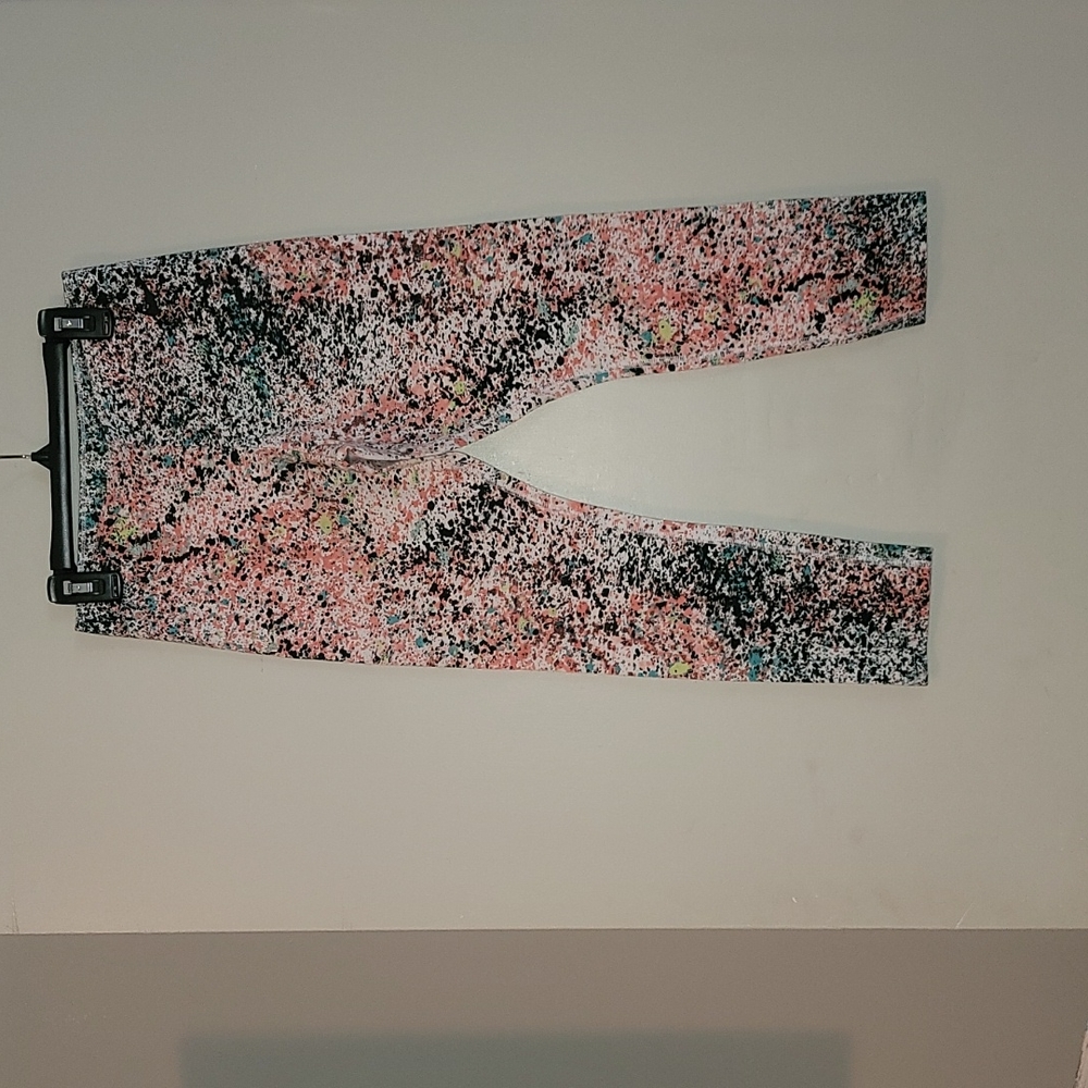 Womens Nike cotton paint splatter leggings